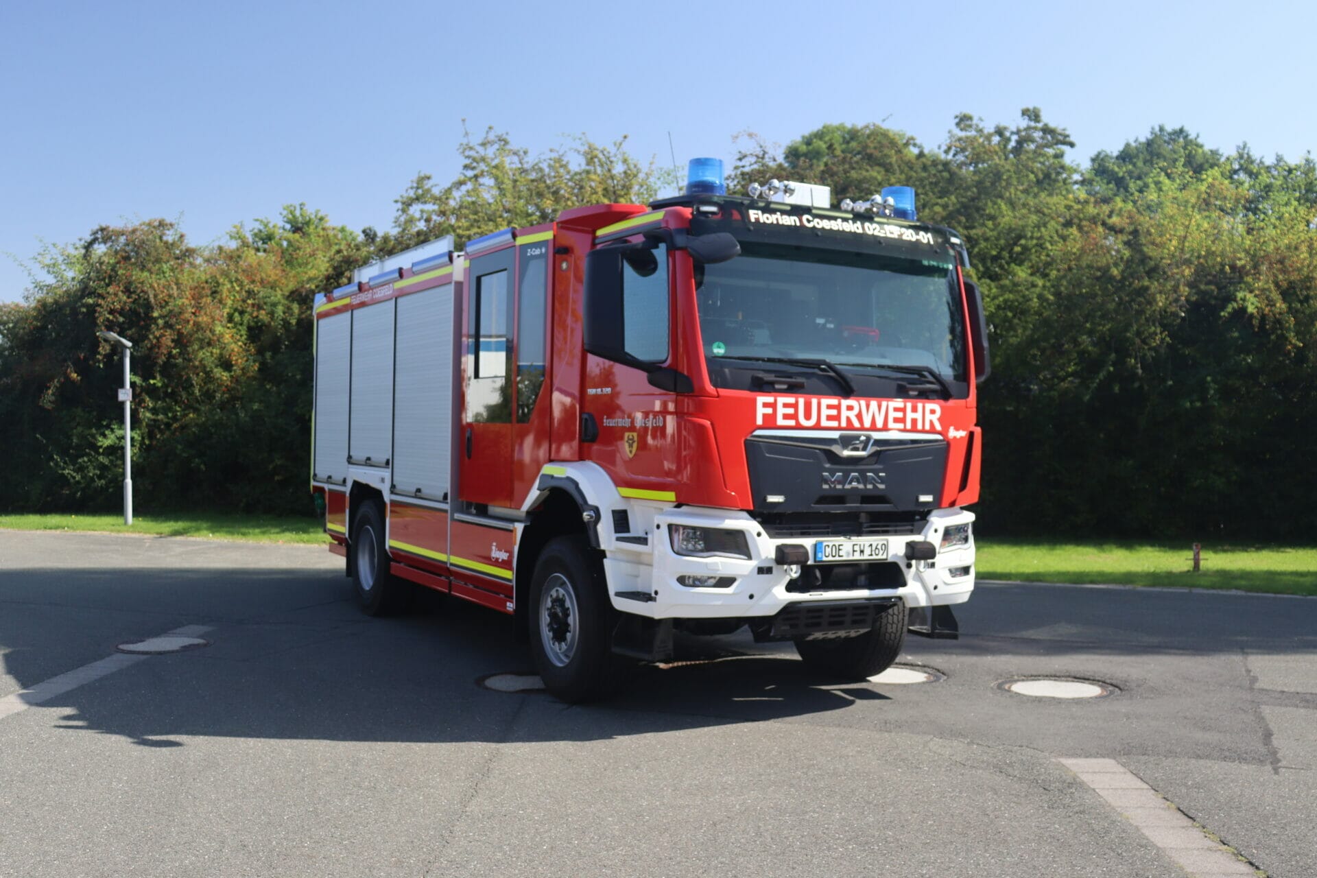 L Schgruppenfahrzeug Lf Feuerwehr Coesfeld