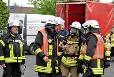 Zwei Personen rettete der Löschzug 1 bei Übung