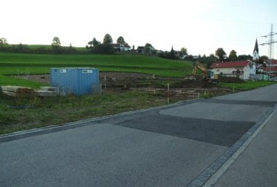 Martinszell – Baufortschritt Feuerwehrhaus