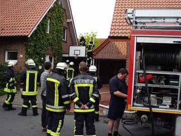 Feuer im Buddenkamp