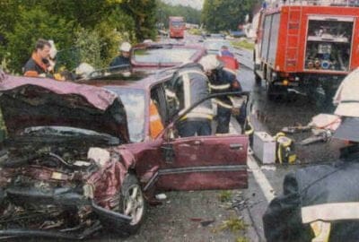 Verkehrsunfall B 525