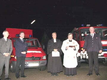 Mit Gottes Segen in den Dienst der Feuerwehr
