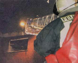 Mit Rauchvergiftung ins Krankenhaus