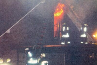 Einfamilienhaus brennt fast komplett aus