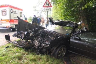 Unfall in Stockum: Fünf Verletzte