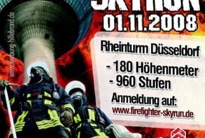 Firefighter-Skyrun Fernsehturm Düsseldorf