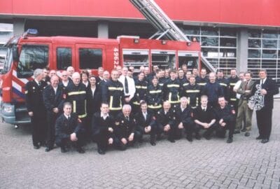 Löschzug 1 besucht Brandweer der Partnerstadt De Bilt