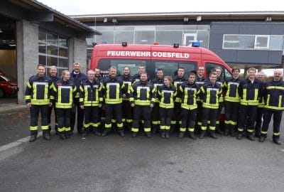14 Feuerwehrkameraden bestehen Abschlussprüfung zum Sprechfunker