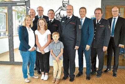 Stabwechsel bei der Feuerwehr