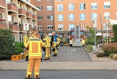 Brand: Bewohner aus Aufzug befreit