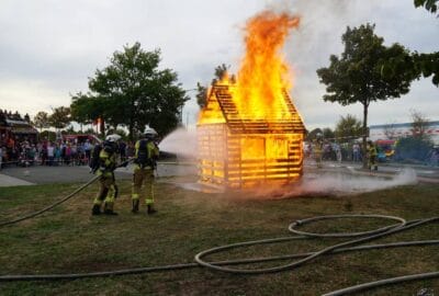 Feuer und Flamme für Familienfest