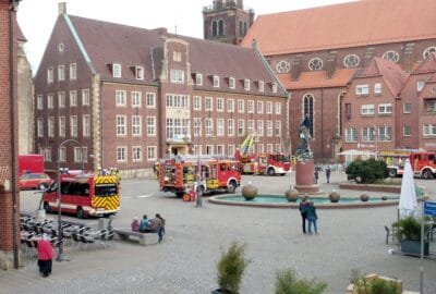 Feuerwehr probt den Ernstfall