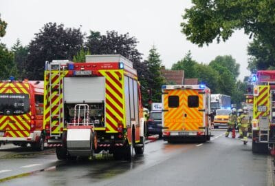 Verkehrsunfall Borkener Straße