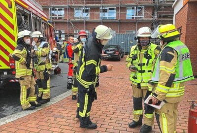 Feuer verqualmt den OP-Bereich