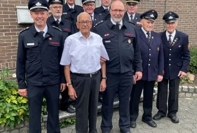 Helmut Fels – 80 Jahre Mitglied der Feuerwehr Coesfeld