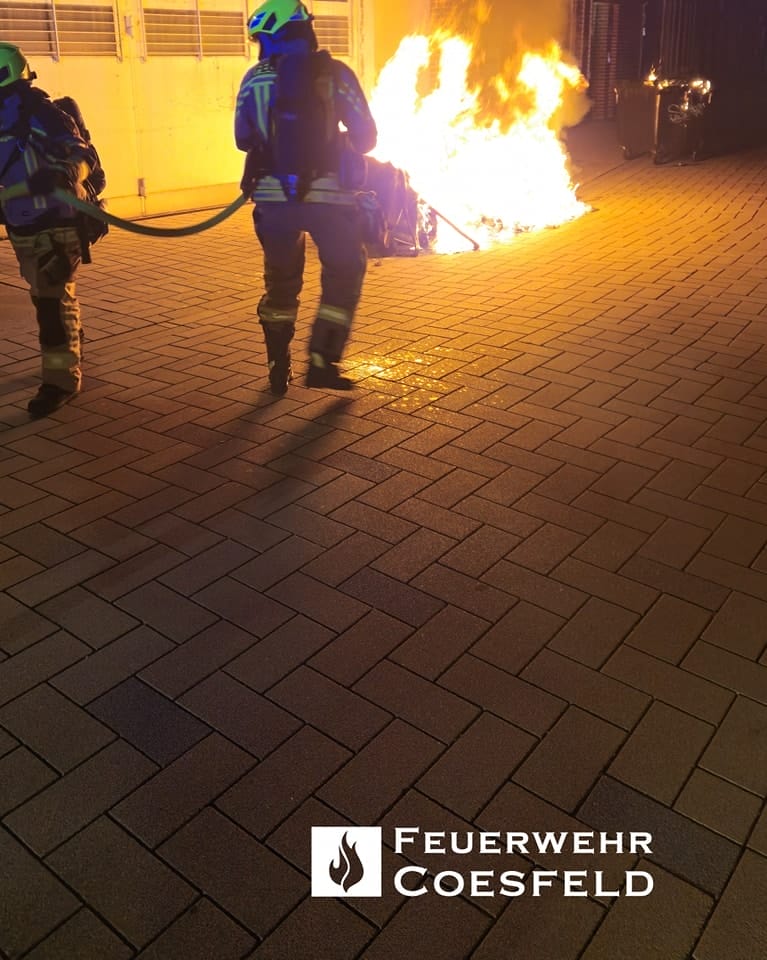 Mehrere Braende In Der Innenstadt
